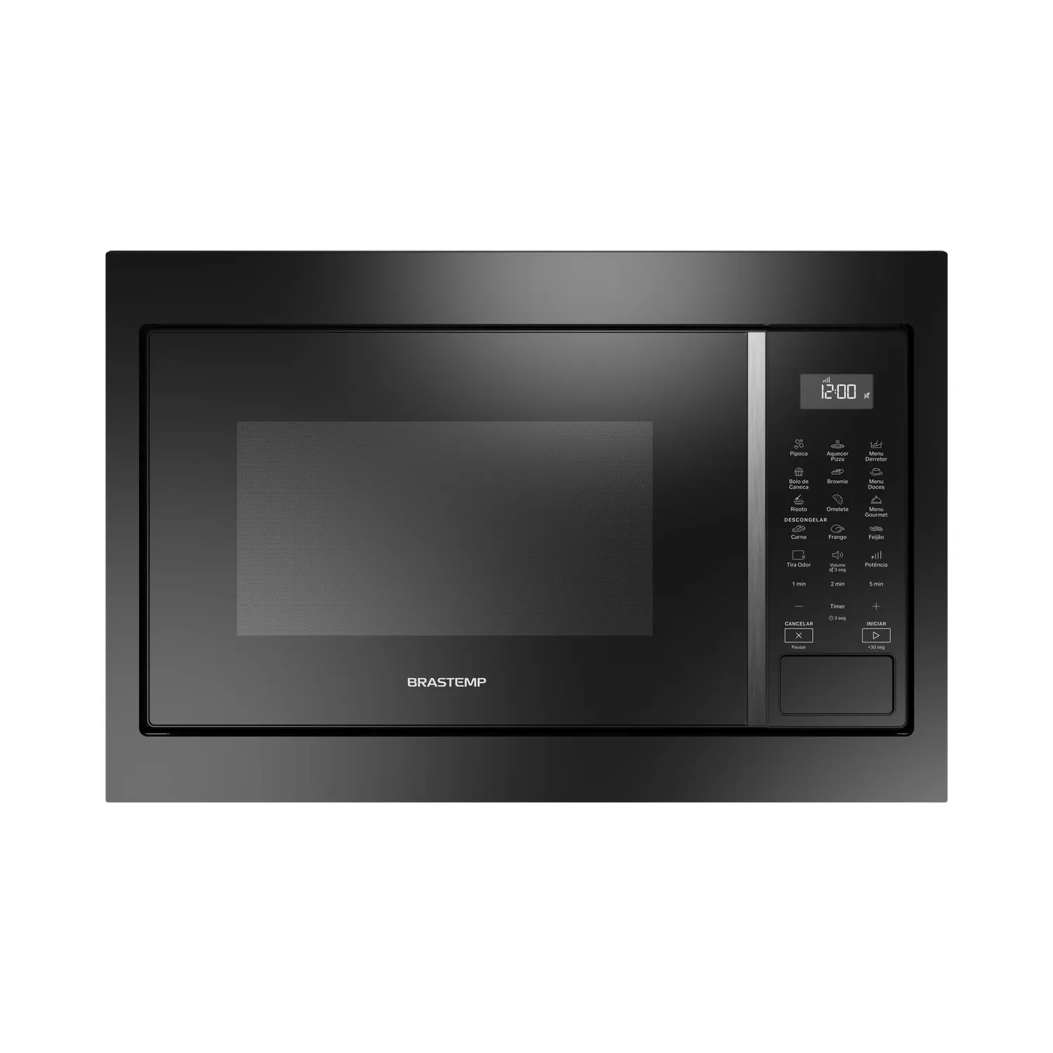 Micro-ondas Brastemp de Embutir 32 Litros Preto - foto 1
