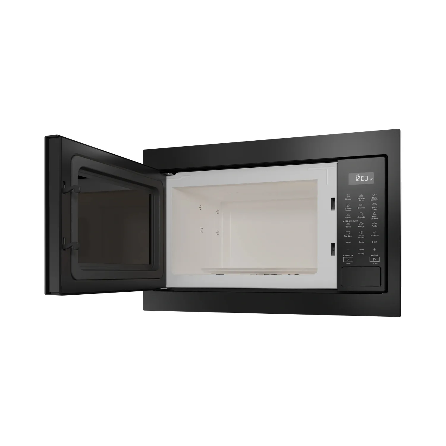 Micro-ondas Brastemp de Embutir 32 Litros Preto - foto 2
