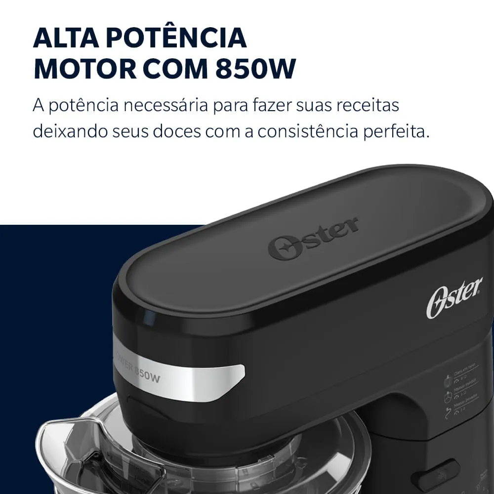 Batedeira Planetária Oster Bowl Inox - foto 3